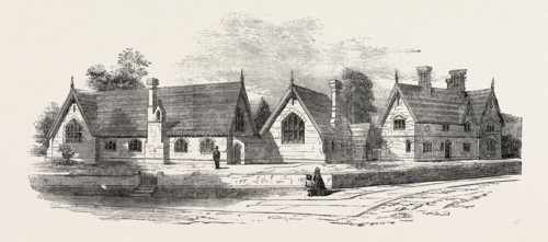 REIGATE NEW NATIONAL SCHOOLS, UK, 1854