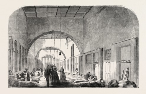 THE NEW BARRACK-HOSPITAL, AT SCUTARI, 1854