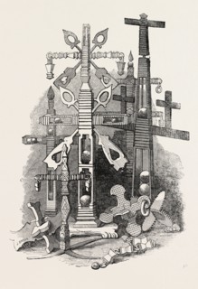 THE CRIMEAN WAR: TOYS MADE BY THE RUSSIAN PRISONERS AT LEWES, 1854