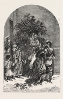 THE MISTLETOE SELLER, CHRISTMAS