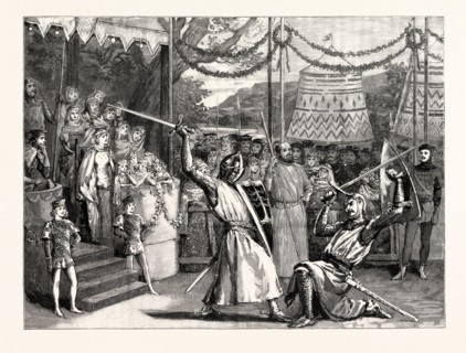 THE NEW OPERA IVANHOE AT THE ROYAL ENGLISH OPERA HOUSE: THE TOURNAMENT AT ASHBY-DE-LA-ZOUCH
