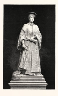 THE STATUE OF H.R.H. THE PRINCESS OF WALES, THE GIFT OF THE LADIES OF ENGLAND TO THE ROYAL COLLEGE