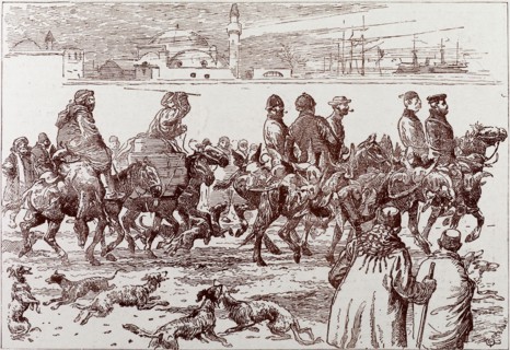 A SHOOTING EXCURSION IN TURKEY: THE RETURN: WE THOUGHT WE PRESENTED AN IMPOSING SPECTACLE, OUR
