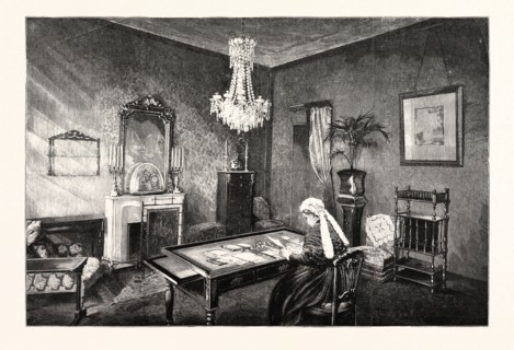THE QUEEN'S VISIT TO GRASSE, THE ROYAL APARTMENTS IN THE GRAND HOTEL: HER MAJESTY'S PRIVATE SITTING