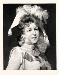 PIERRETTE INCROYABLE FROM THE PASTEL BY MISS ETHEL WRIGHT