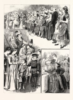 THE JUVENILE FANCY DRESS BALL AT THE MANSION HOUSE, UK
