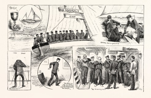 WITH THE CHANNEL SQUADRON: THE RACE FOR THE ADMIRAL'S CUP