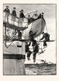 THEIR SWEETHEART'S TOILET, RE-PAINTING A MAN-OF-WAR ON NEARING PORT AFTER A CRUISE