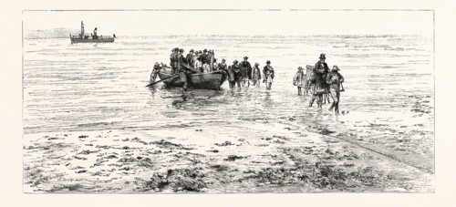 ARRIVAL OF SIR HENRY AND LADY LOCH FROM THE MAINLAND
