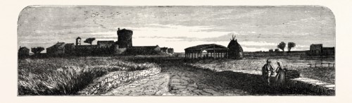 THE CAMPAGNA NEAR OSTIA. Italy