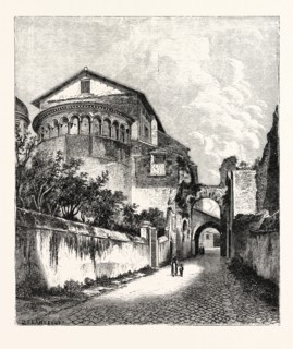 CHURCH OF SS. GIOVANNI E PAOLO. Rome, Italy