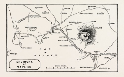 MAP OF ENVIRONS OF NAPLES