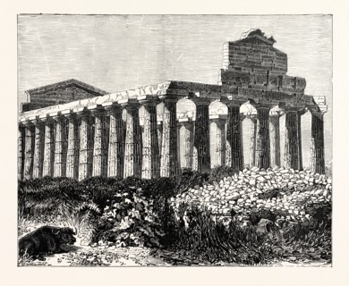 TEMPLE OF VESTA AT PAESTUM