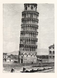 THE LEANING TOWER, PISA.