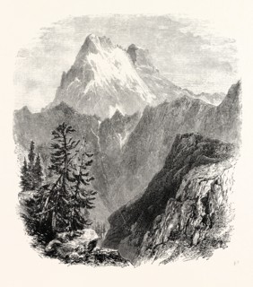 MONTE VISO, FROM THE HEAD OF THE VAL PELLICE.