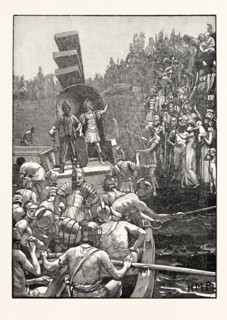 ROMAN SOLDIERS LEAVING BRITAIN