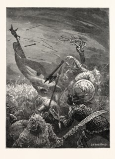 DEATH OF HAROLD AT THE BATTLE OF HASTINGS