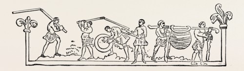 DECEMBER was called "Aerra Geola," because the sun then "turns his glorious course;" and after the