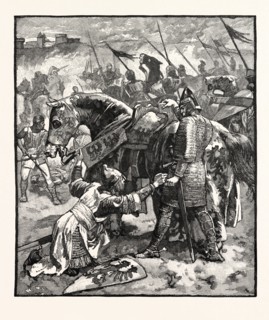 ROBERT ASKING HIS FATHER'S PARDON