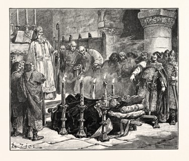 FITZ-ARTHUR FORBIDDING THE BURIAL OF WILLIAM