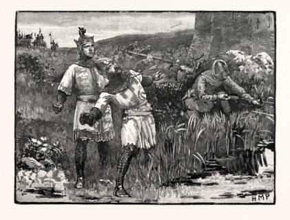 HEROISM OF ST. CLAIR AT THE SIEGE OF BRIDGENORTH CASTLE