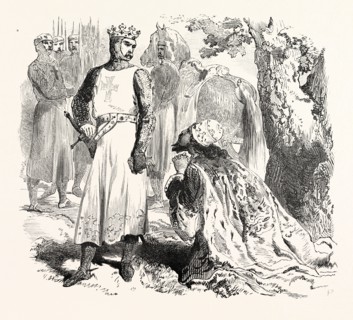 ISAAC OF CYPRUS BEGGING FOR THE RELEASE OF HIS DAUGHTER