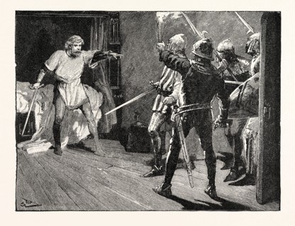 RICHARD ASSAILED BY THE AUSTRIAN SOLDIERS