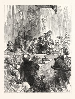 BANQUET AT THE MARRIAGE OF HENRY AND ELEANOR OF PROVENCE