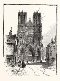 THE CATHEDRAL, RHEIMS.