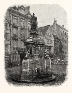 PLACE DE LA PUCELLE, ROUEN.