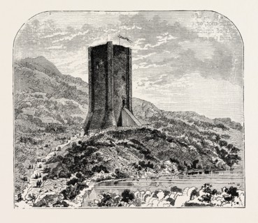 KEEP, OR STRONGHOLD, OF THE ELEVENTH CENTURY.