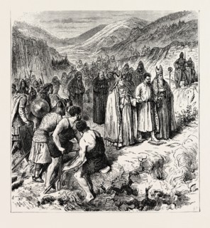 ANGLO-SAXON CLERICAL USAGES, TRIAL BY THE ORDEAL OF HOT IRON.