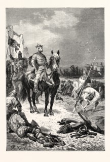 WILLIAM OF NORMANDY AND HIS FOLLOWERS LAND IN ENGLAND.