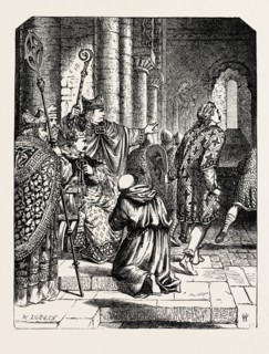 THE ALARM AT WILLIAM'S CORONATION.