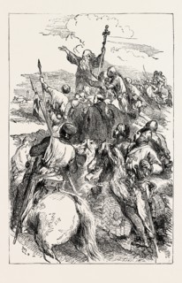 THE CRUSADERS' FIRST SIGHT OF JERUSALEM.