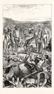 CHIVALRIC CUSTOMS. KNIGHTING ON THE BATTLEFIELD.