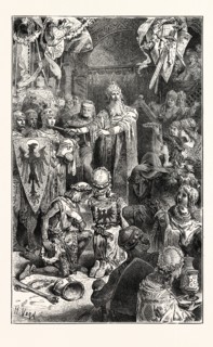 THE GREAT EMPEROR FREDERICK BARBAROSSA HOLDS HIS COURT AT MAYENCE.