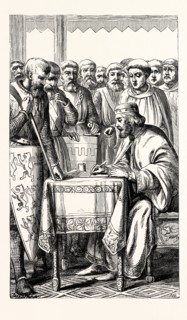 JOHN SIGNING MAGNA CARTA
