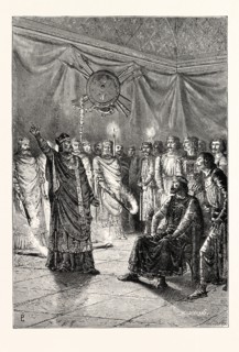 THE BARONS AND PRELATES BEFORE KING JOHN AT WESTMINSTER HALL