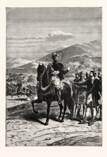 BRUCE ON THE FIELD OF BANNOCKBURN.