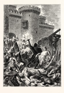 BORDER WARFARE, ATTACK OF A CASTLE.
