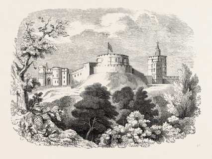 WINDSOR CASTLE IN THE TIME OF EDWARD III.