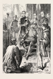 HENRY V. RECEIVING THE KEYS OF HARFLEUR.