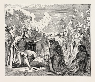 SUBMISSION OF OTTOKAR TO RUDOLF OF HABSBURG.