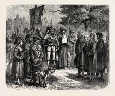 READING AN ORDINANCE OF THE FEHMGERICHT.