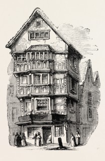FIFTEENTH CENTURY HOUSE, FLEET STREET, LONDON
