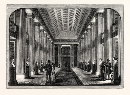 THE LIBRARY HALL, EDINBURGH UNIVERSITY
