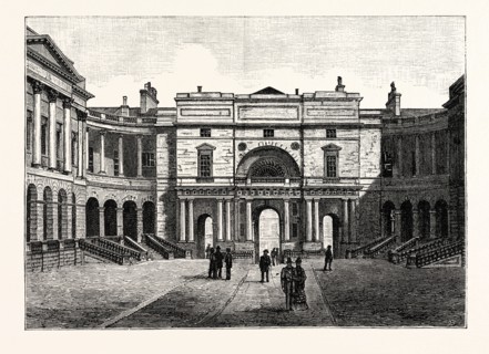 THE QUADRANGLE, EDINBURGH UNIVERSITY.