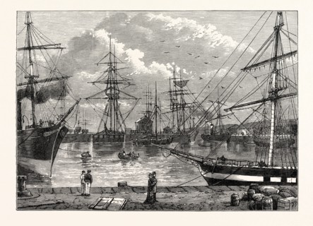 THE EDINBURGH DOCK, LEITH.