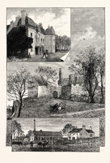 EDINBURGH: 1. CAROLINE PARK; 2. RUINS OF GRANTON CASTLE; 3. EAST PILTON